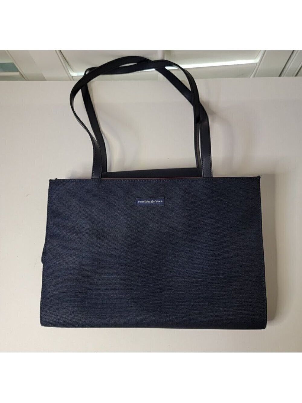 Preston & York Cloth Shoulder Bag - Blue & Red - Picture 3 of 15